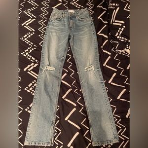 Zara Slim Split Jeans